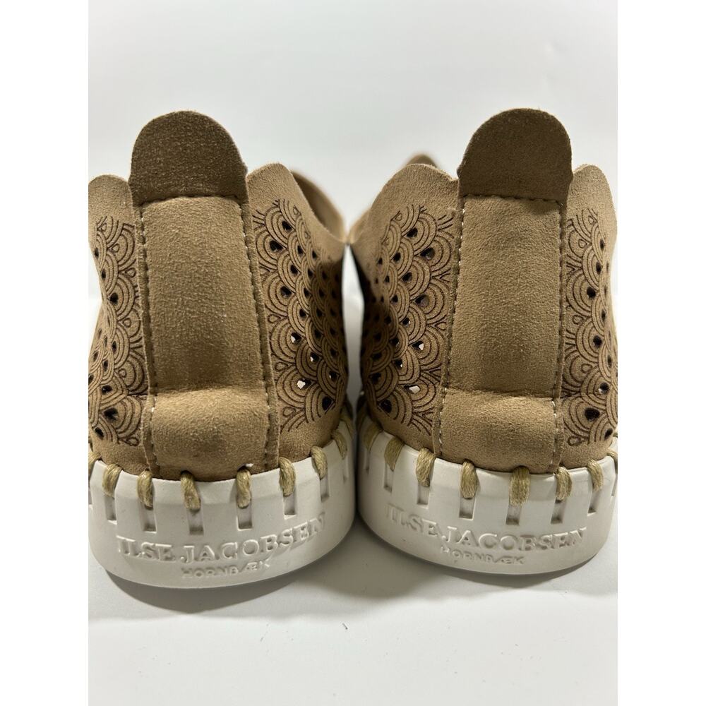 Women’s Taupe Slip-On Perforated Comfort Sneakers - Picture 5 of 6